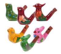 DRESSOOS 6pezzi Fischietti Uccelli Per Giocattoli Divertenti Regali Per Feste Compleanno e Speciali Design Adorabile e Sicuro Per