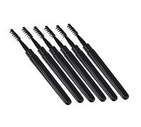 DRESSOOS 6pezzi Pennello Per Trucco Delle Ciglia e Applicatore Per Mascara Pettine Per Separare Le Ciglia e Scovolino Ergonomico