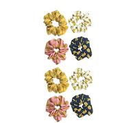 DRESSOOS 8 Pezzi Di Elastico Per A Forma Di Intestino Crasso Per Coda Di Cavallo Alla Moda Per Ragazze Donne Colore Casuale