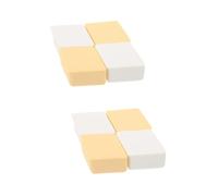 DRESSOOS 8 Pz soffio di cuore bignè triangolari per cipria pastiglie di polvere per il trucco spugnetta make up make up sponge spugne per il viso spugne per il trucco Poliuretano idrofilo