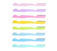 DRESSOOS 8pezzi Rasoio Per Sopracciglia Lamette Per Epilazione Facciale Femminile Sicuro e Delicato Per Depilazione e Comfortevole