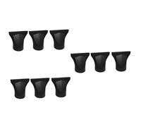 DRESSOOS 9pezzi Ugelli Per Asciugacapelli Diffusore Plastica Per Styling Facile Da Installare Compatibile Con La Maggior Parte Dei Modelli Di Phon