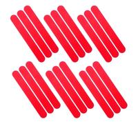 DRESSOOS Abbasalingua 25 per Professionale in Plastica Rossa Design Multifunzione Facile da Pulire per Applicazioni Mediche Orale