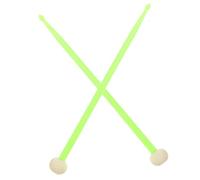DRESSOOS Bacchette Per Batteria A Doppia Estremità Set Jazz Punte in Feltro Bacchette Musicali in Nylon Per Bambini E Adulti Impugnatura Comoda