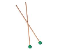 DRESSOOS Bacchette Per Glockenspiel Con Manico in Legno Campanelli E Mazze 1 Paio Accessori Per Strumenti Musicali Verdi Per Bambini E Bambine Giocattoli Per Bambini Piccoli