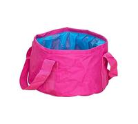 DRESSOOS Bacinella Dacqua Da Campeggio Da 15 Litri - Contenitore Pieghevole Facile Da Riporre Ideale Per Escursioni E Avventure Allaria Aperta (rosy)