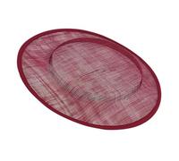 DRESSOOS Base per Cappello in Canapa Semplice e Leggera, Facile da Indossare e Infilare nei Chioma, per Accessori da Cocktail e Creazioni Artigianali Moda