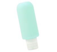 DRESSOOS Bottiglia Da Viaggio in Silicone Alimentare Serbatoio Vuoto Multiuso Per Shampoo Bagnoschiuma e Lozione Riutilizzabile e Compatto Per Uso Domestico Vacanza Verde