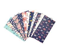 DRESSOOS Budget Sheet Busta per Budget Carta Portatile per Organizzare le Finanze per Purse e Planner Journal Colore Casuale Stili multipli