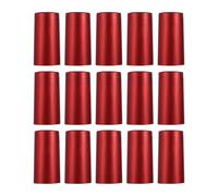 DRESSOOS Capsule Termoretraibili Sigillo Protettivo in Pvc Rosso 50 per Bottiglie di da per Ufficio e Locali Pubblici