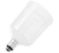 DRESSOOS Contenitore Trasparente per Pigmenti Aerografo, Tazza di Vernice Staccabile in Plastica, Accessorio Sostituibile per Vernice Spray, Capacità Ampia per Modellismo e Pittura Hobby