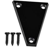 DRESSOOS Copri Truss Rod Per Chitarra Elettrica Nero Leggero e Portatile Con Viti Cover Ergonomica in Plastica Per Tutti i Modelli Di Chitarra