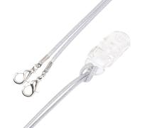 DRESSOOS Cordino Anti-perdita 3 Pezzi Clip in Abs e Nailon per Accessori Amplificatori Acustici, Adatto e Anziani, Protezione Auricolari