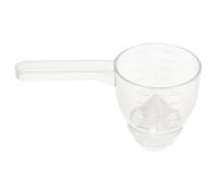 DRESSOOS Cucchiaio Per L'erogazione Imbuto Proteico Da Portare Via Contenitori Cosmetici Imbuti Piccolo Imbuto Imbuti Per Riempire Bottiglie Imbuto a Paletta Transparent Plastica