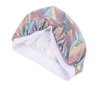 DRESSOOS Cuffia Da Notte Per Donna Cuffia Da Doccia Fascia Larga Elegante Cappello Da Spa Per La Dei Conservazione Dell'umidità