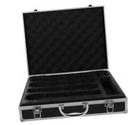 DRESSOOS Custodia Per Microfono Portatile Case Per Microfono Senza Filo Con Maniglia Protezione Per Viaggi e Accessori Compatibile Con Microfoni Ktv e Karaoke