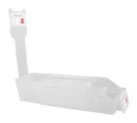 DRESSOOS Dispenser Organizzatore Espandibile per Medicinali con Scomparti Separati, Contenitore Bianco per Conservazione Bottiglie Infusione e Farmacia Domestica, Scatola Porta Medicinali