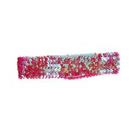 DRESSOOS Fascia per Paillettes Fascia Sportiva Elastico per Donne Copricapo Glitterato per Feste e Eventi Colori Vivaci e Creativi