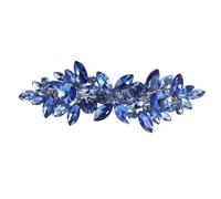 DRESSOOS Fermaglio per capelli con strass: fermaglio decorativo per invitata a un matrimonio, damigella d'onore - scintillante per capelli lunghi, ideale per acconciature eleganti da festa.