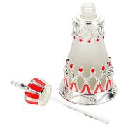 DRESSOOS Flaconi Di Profumo Argento Da 35 Ml Contenitore Vuoto Ricaricabile Flacone Di Fragranza Delicata