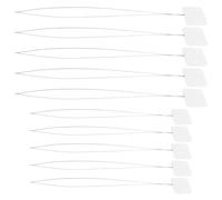 DRESSOOS Infila Aghi per Cucire a Mano 20 Pezzi Filo Guida in Acciaio Lungo 15-20 Cm, Strumento Infila-Fili per Ricamo a Punto Croce e Fai da Te, Accessorio per Artigianato e Cucito