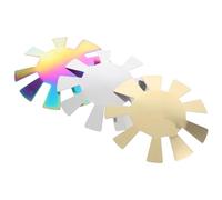 DRESSOOS Kit Per Manicure Francese 3 Pezzi Set Di Forbici Per Unghie Con Punta Francese Tagliaunghie in Acciaio Inossidabile Per Cuticole E Punte Delle Unghie