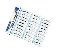 DRESSOOS Materiale Per Esercitarsi Con Gli Accordi Del Flauto Per Principianti - Tabella Degli Accordi Per Clarinetto Portatile