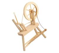 DRESSOOS Mini Di Ruota Girevole Per Casa Delle Bambole, Macchina Da Cucire, Mini Ruota Girevole Per Lana, Macchina Da Cucire Realistica, Giocattolo Ruota Girevole Per La Produzione Di