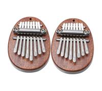 DRESSOOS Mini Kalimba A 8 Tasti Strumento Musicale Portatile Pregiata Fattura Per La Musica