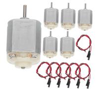 DRESSOOS Mini Motori Dc per Progetti Scientifici e DIY Motori Piccoli per Modellini Auto e Barche Motore Elettrico Portatile per Esperimenti Scolastici e Giocattoli