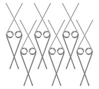 DRESSOOS Molle di Ricambio in Acciaio Inossidabile 12 Pezzi per Cesoie da Potatura Uso Giardino e Potatura Alberi da Frutto