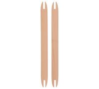 DRESSOOS Navette Fai da Te in Legno Set 2 Pezzi, Strumenti per Tessere a Doppia estremità per Maglieria e Arazzi, Bastoncini Artigianali Leggeri per Lavorare a Maglia, Adatti per Sciarpe,