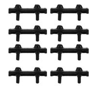 DRESSOOS Paraurti Protettivi in Silicone per Piedini Friggitrice ad Aria, Set da 10 Pezzi, Protezione Angolare per Vassoio, Accessorio Resistente ai Graffi, per Uso Cucina Quotidiano