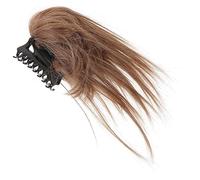 DRESSOOS Parrucca Big Gripper Chicken Nest Ball Head Parrucca Corta E Liscia Per Con Coda Di Cavallo (12/ #) Parrucche Con Coda Di Cavallo Per Donne Parrucca Con Coda Di Cavallo Con Finti