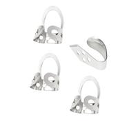 DRESSOOS Plettro Per Dita in Ottone Regolabile Per Chitarra Banjo e Ukulele Design Aperto Multifunzione Leggero e Resistente Per Musicisti Professionisti