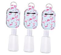 DRESSOOS Set di 30 Ml di Flaconi per Il Lavaggio delle Portachiavi 3 Pezzi di Flaconi da Viaggio Riutilizzabili per Liquidi