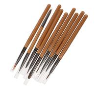 DRESSOOS Set Di 9 Pennelli Per Nail Art Pennelli Sottili Per Smalto in Gel Per Nail Art