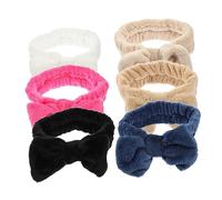 DRESSOOS Set Di Fasce Per Il Trucco 6 Pezzi Per La Della Pelle Del Viso Per Le Donne in Pile Di Corallo