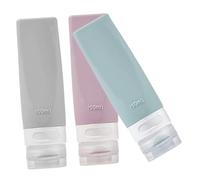 DRESSOOS Set Di Flaconi Da Viaggio - 3 Flaconi Da Viaggio Per Shampoo Flaconi Dacqua Riutilizzabili Mini Articoli Da Toeletta Da Viaggio Contenitori Da Viaggio Ricaricabili Da 60 Ml