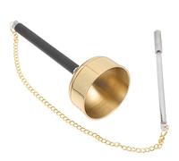 DRESSOOS Strumento Di Percussione Buddha Yin Qing Per Meditazione Design Classico e Suono Utensile Tradizionale Per Cerimonie Buddiste Ottimo Per Pratiche Spirituali e Riti Religiosi