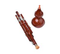 DRESSOOS Strumento Musicale Cucurbit Flute Hulusi Per Principianti Strumento Cinese Leggero e Portatile Per Collezionisti e Amanti Della Musica Suono Unico e Tradizionale