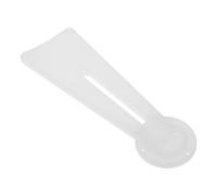 DRESSOOS Supporto per Cornici Bianco in Plastica Trapezoidale 10 Pezzi, Cavalletti Adesivi Senza Chiodi per Esposizione Foto e Album in Vari Ambienti