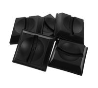 DRESSOOS Supporto per Espositore per Palline Sportive in Cristallo con Base A Sfera da 5 Pezzi, Supporto per Espositore per Palline Sportive in Cristallo con Base Quadrata, Supporto per