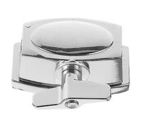 DRESSOOS Supporto Per Gamba Del Tom Da Pavimento 52 Mm in Ferro, Morsetto Regolabile Per Kit Batteria Tom, Base Resistente Per Parti Di Strumenti Per Concerti e Prove