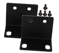 DRESSOOS Supporto Per Microfono Da 2 Pezzi Per Staffa Angolare A Forma Di Altoparlante Nero Universale Per Amplificatore E Mobili