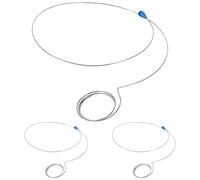 DRESSOOS Supporto per Monocolo Orologiaio in Ferro Argento 3 Pezzi, Strumento Facile da Usare per Riparazione Orologi in Negozio Specializzato