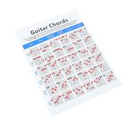 DRESSOOS Tabella Degli Accordi Per Chitarra Pieghevole Per Principianti Guida Musicale Da Montare A Parete
