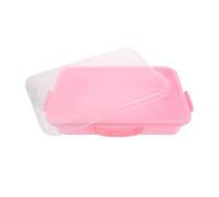 DRESSOOS Tavola Di Sabbia Sabbiera Per Mini Sandbox Giocattoli Vassoio Di Sabbia Sandbox Per Filler Creativi Per Sabbiera Da Esterno Con Coperchio Plastica Rosa