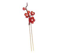 DRESSOOS Tornante barrette hair pin fleuurs flower hair clips gemme per jumbo bastoni collana porta badge kit forcine di fiori Accessori per forcine cinesi bicchiere