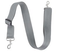 DRESSOOS Tracolla Per Rullante Regolabile 3,6 Cm Ganci a Testa Di Tigre, Cinghia Per Tamburo Resistente Argento-grigio, Accessorio Per Strumento Musicale Adatto a Rullanti e Grandi Tamburi